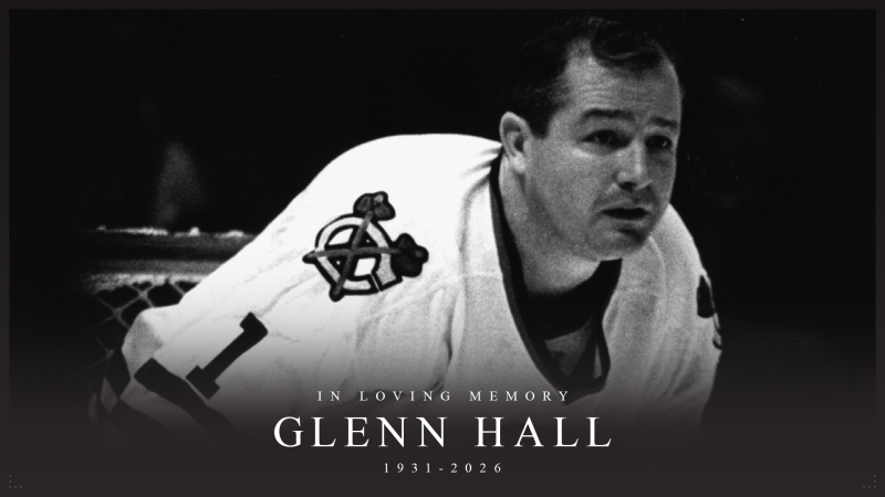 Le légendaire Glenn Hall nous a quitté