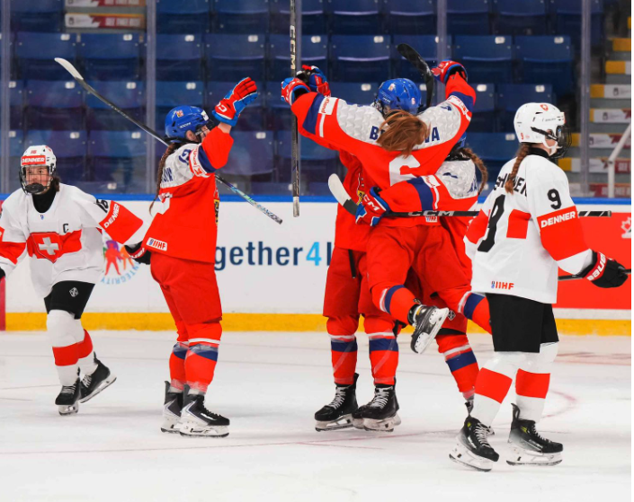 Mondiaux féminins U18 : la Suisse éliminée sur le fil par la Tchéquie