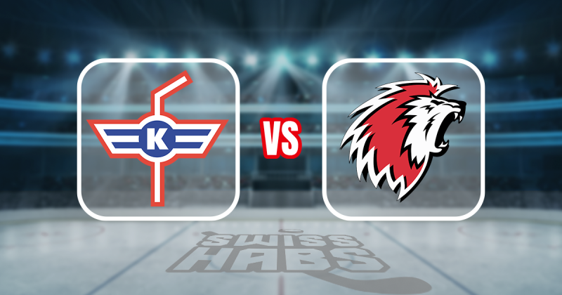 Formation des équipes et joueurs indisponibles pour le match Kloten vs Lausanne