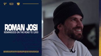 Roman Josi revient sur tous les moments qui l'ont mené à son 1 000e match avec les Predators