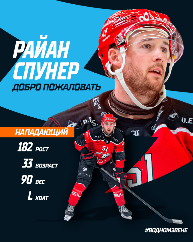 Le Dinamo Minsk a sorti son chéquier pour Ryan Spooner