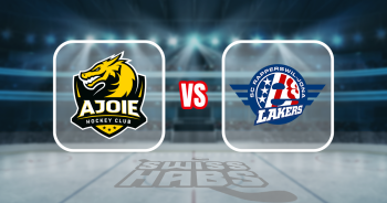 Formation des équipes et joueurs indisponibles pour le match Ajoie vs Rapperswil