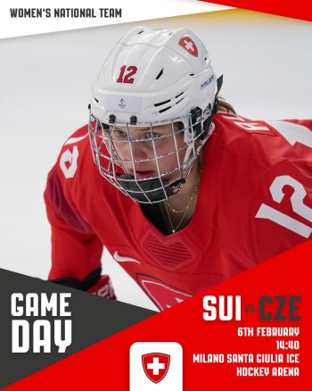 Formation des équipes pour le match Suisse vs Tchèquie