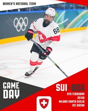 Formation des équipes pour le match Suisse vs USA