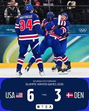 Die USA schlagen Dänemark